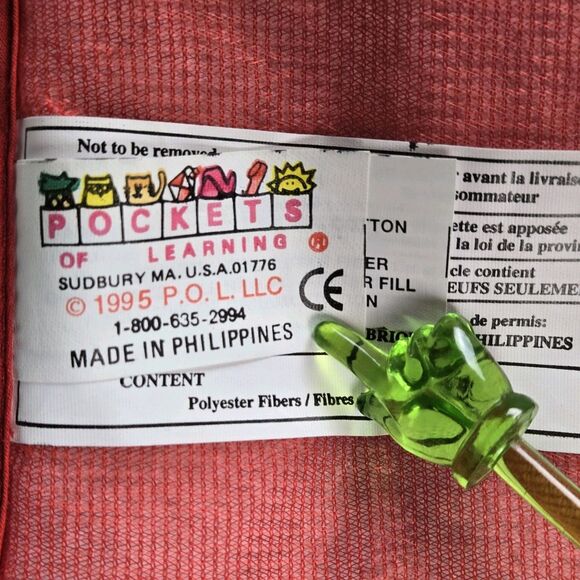 Vtg Pockets of Learning Christmas Nativity Advent Fabric Calendar 18 Inserts - Picture 8 of 10